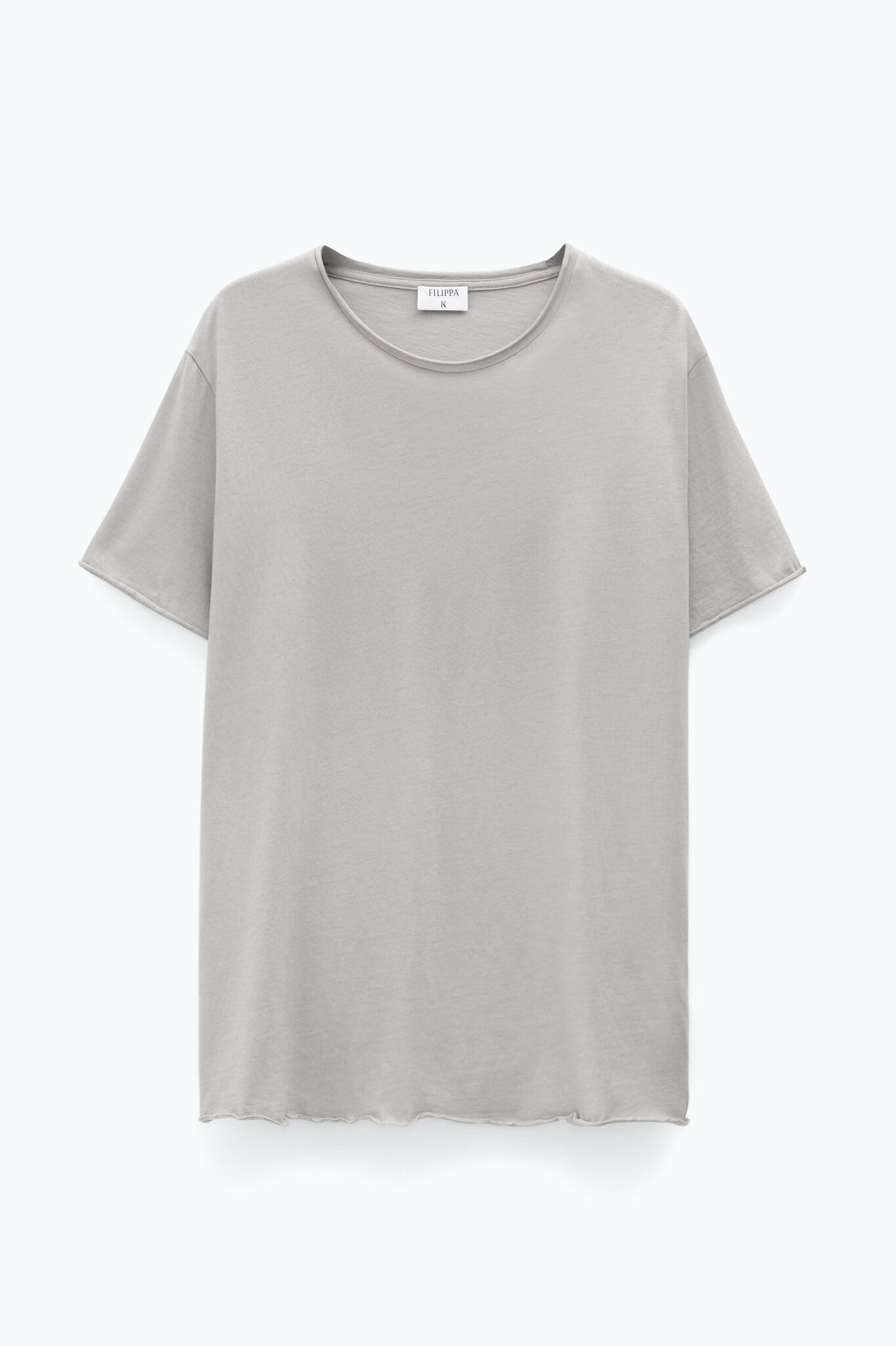 ROLL NECK TEE LIGHT SAGE