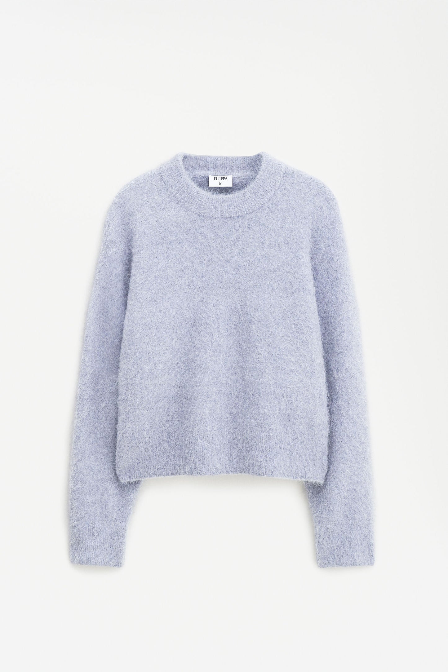 FLUFFY SWEATER ICE BLUE