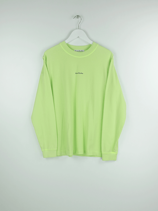 LONG SLEEVE T-SHIRT FLUO GREEN