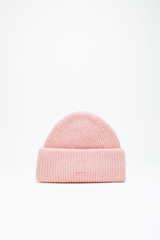 BEANIE FADED PINK MELANGE