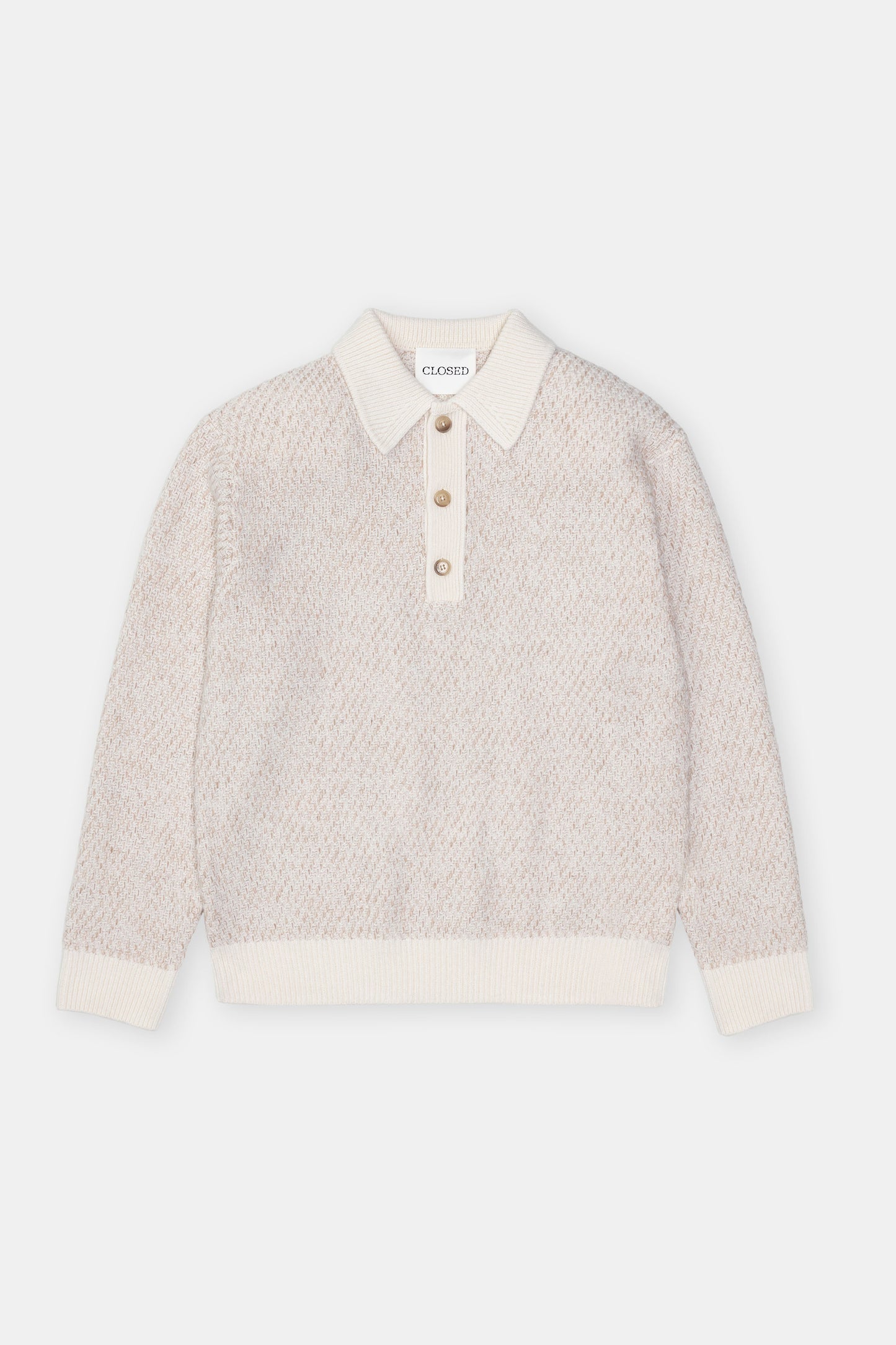 POLO JUMPER IVORY