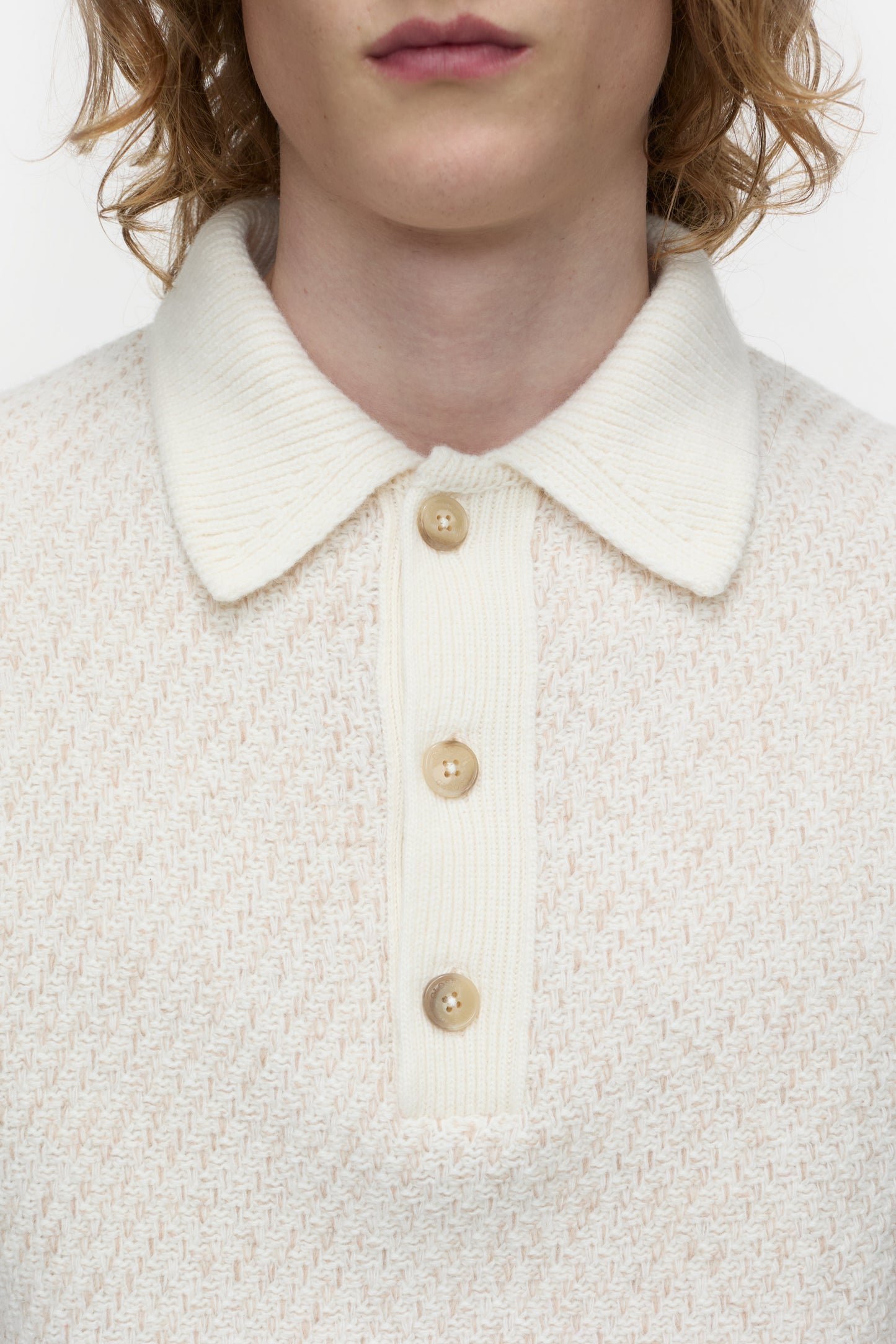 POLO JUMPER IVORY