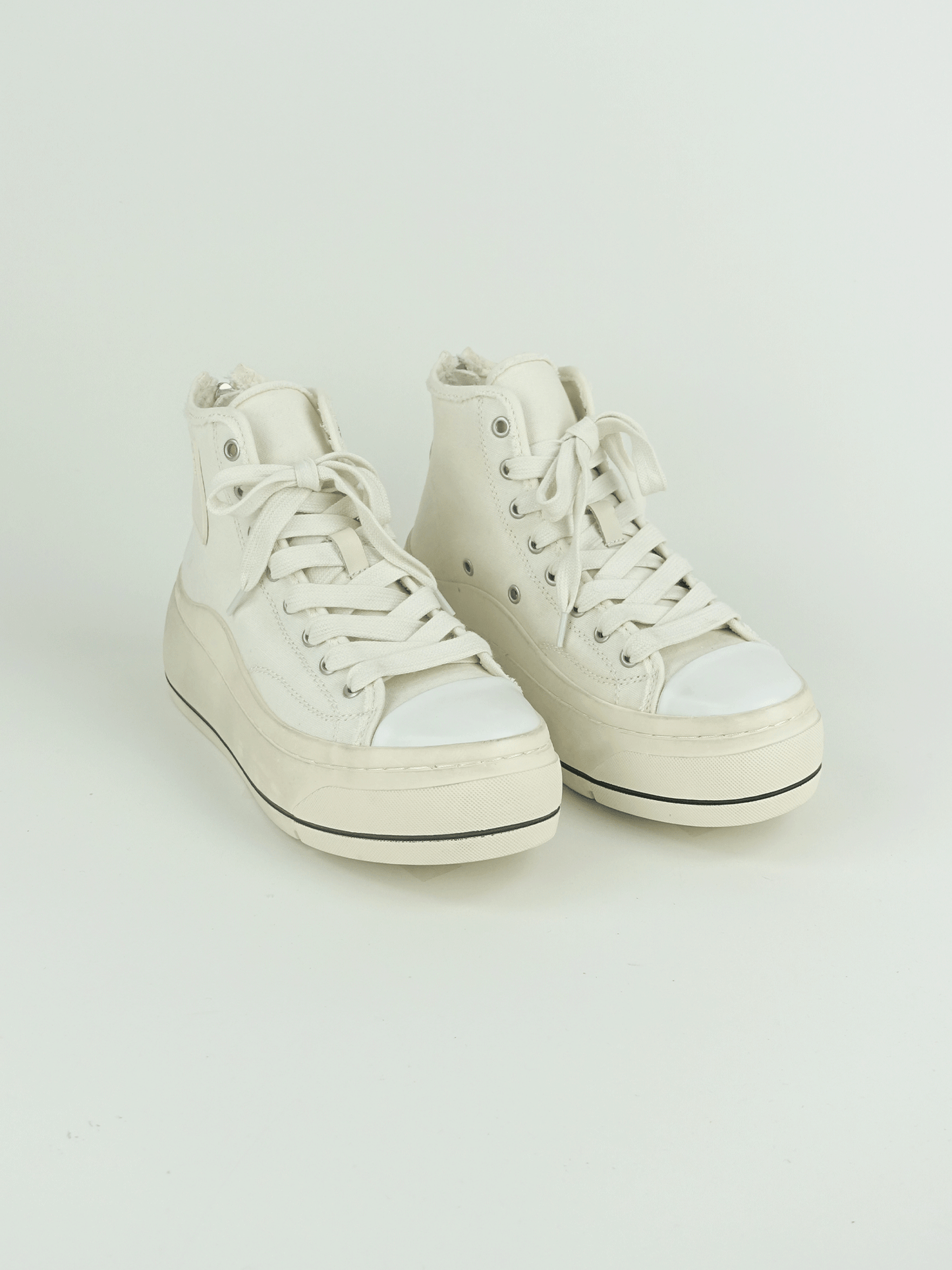 HIGH TOP SNEAKER ECRU