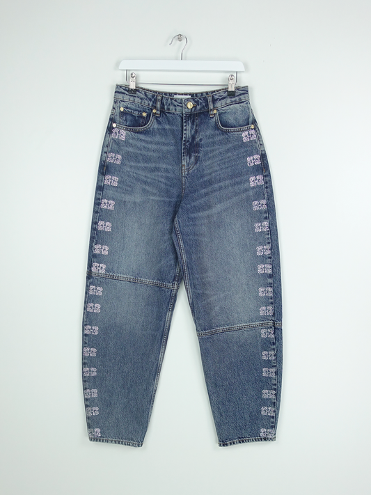 SPARKLE LOGO DENIM STARY TINT WASH