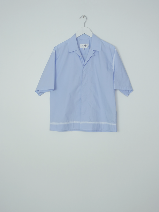 SHORT-SLEEVED SHIRT LIGHT BLUE