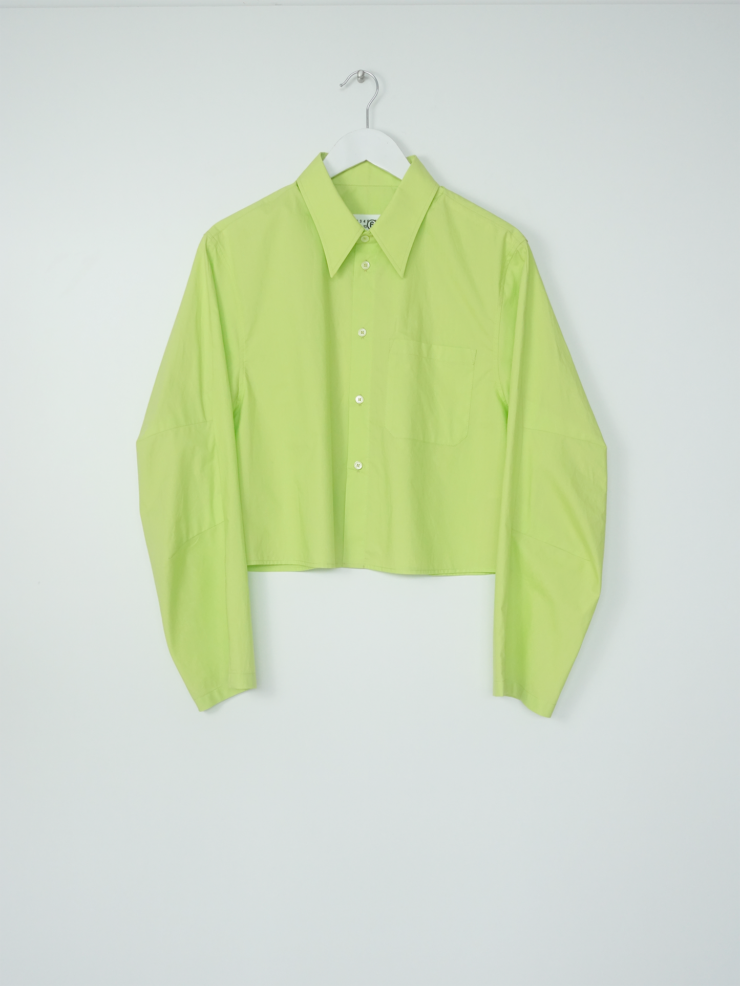 LONG-SLEEVED SHIRT NEON GREEN