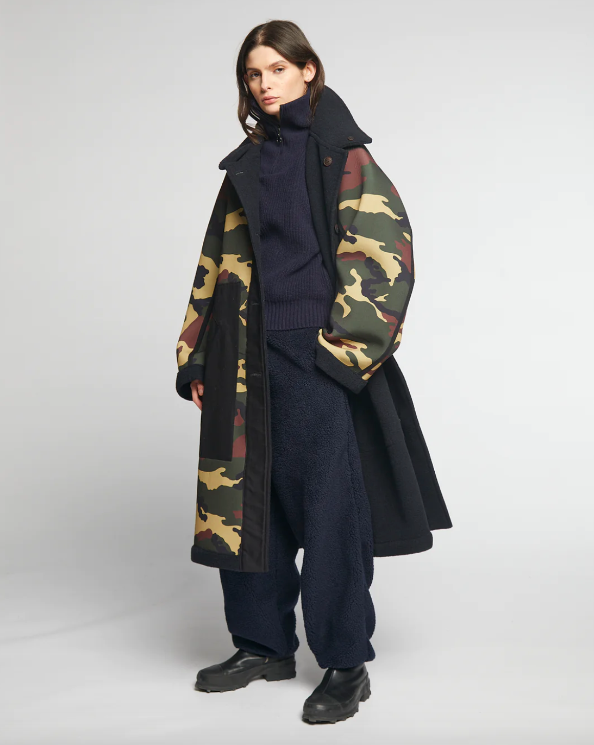 G.O.D ARMY TRENCH NAVY/CAMO